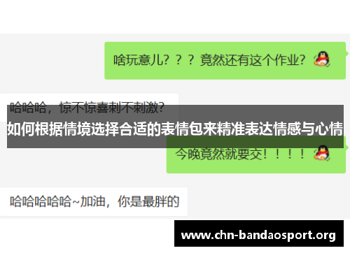 如何根据情境选择合适的表情包来精准表达情感与心情
