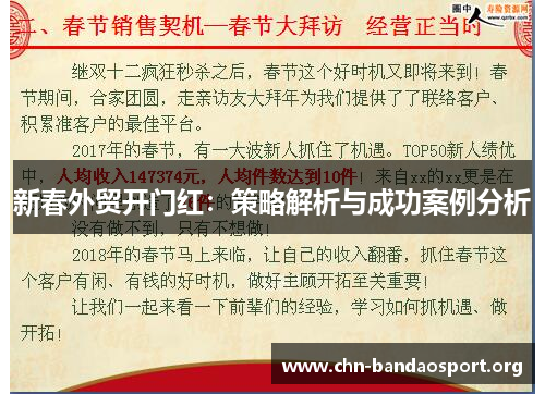 新春外贸开门红：策略解析与成功案例分析