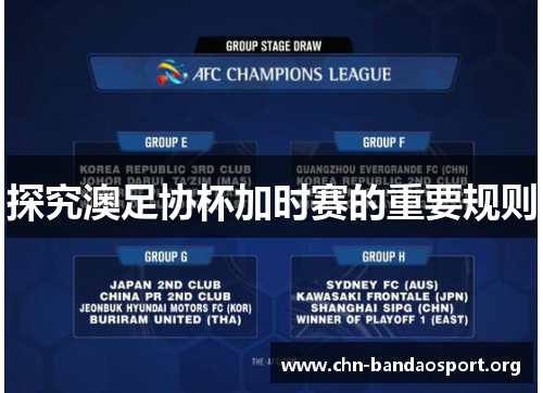探究澳足协杯加时赛的重要规则 探究澳足协杯加时赛的重要规则